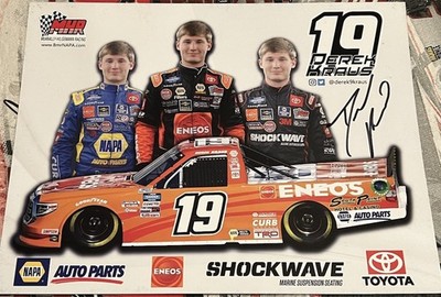 Derek Kraus Eneos Hero Card (Autographed)