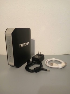 Trendnet TEW-818DRU Gigabit Dual Band Ethernet Wi-Fi Router Firewall with DD-WRT