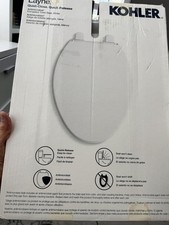 Kohler 1731394 Layne quiet close elongated toilet seat White