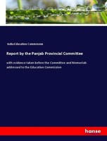 Report By The Panjab Provincial Committee India Education Commission