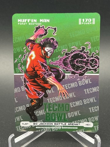 Bo Jackson battle arena TL97 Muffin Man HEX Tecmo Bowl Logofoil -Baker Mayfield