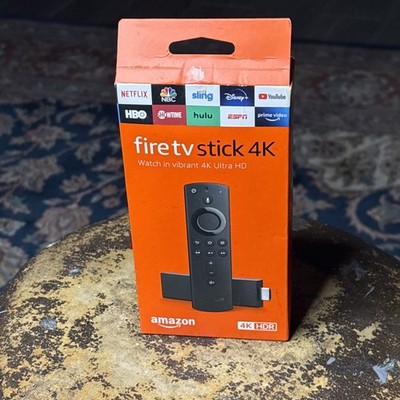Amazon Fire TV Stick 4K Media Streamer with 2nd Gen Alexa Voice Remote