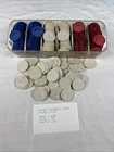 Vintage Chief Oshkosh Beer Poker Chip Set 283