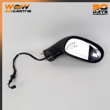 05-09 CHEVROLET CORVETTE C6 FRONT RIGHT DOOR MIRROR ASSEMBLY BLACK OEM