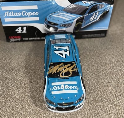 Kurt Busch Signed 2014 Atlas Copco EMPLOYEE ONLY 1:24 Scale NASCAR