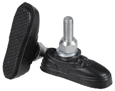 KOOL STOP Vans shoe bicycle BMX THREADED brake pads BLACK