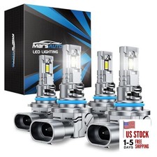 9005/HB3 9006/HB4 Light Bulbs, 9005 9006 80000LM Super Bright Front 9005 9006