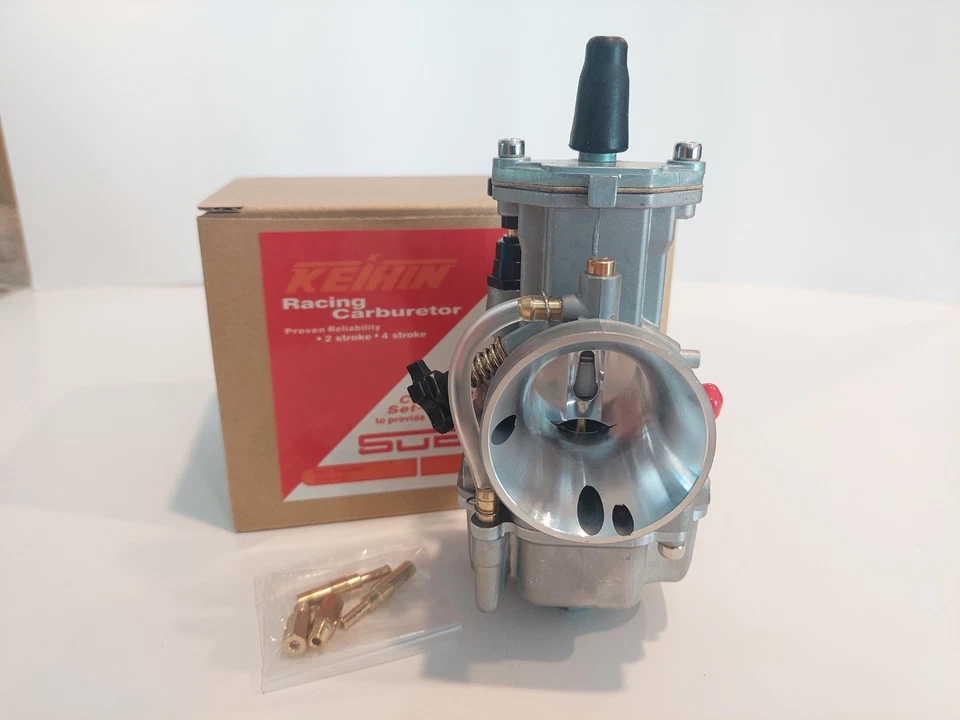 CARBURADOR YAMAHA YZ125 YZ100 YZ85 OEM KEIHIN PWK28 CARB PWK 28 ENVÍO RÁPIDO EE. UU. Foto 2 de 2