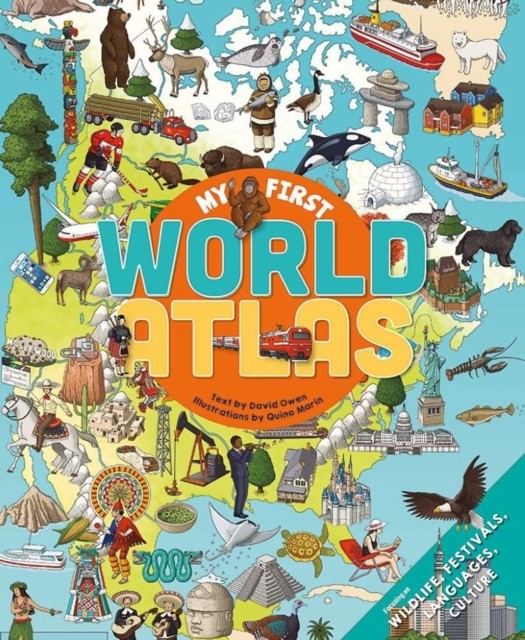 My First World Atlas (Updated Edition) 9781912944903 NEW Free UK Delivery - Image 3