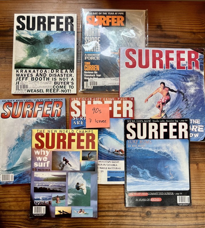 Surfer Magazine Lot - 90s 2000s 2010s 2020s - 54+ Issues
