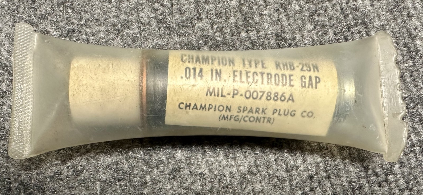 Champion Spark Plug Aircraft P/N RHB-29N