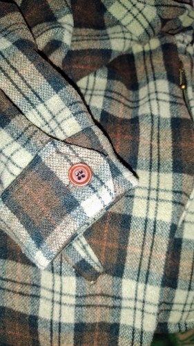 Vintage Beretta Open Air Spirit Beretta Sport Hunting Shooting Pockets Shirt M - Picture 9 of 9