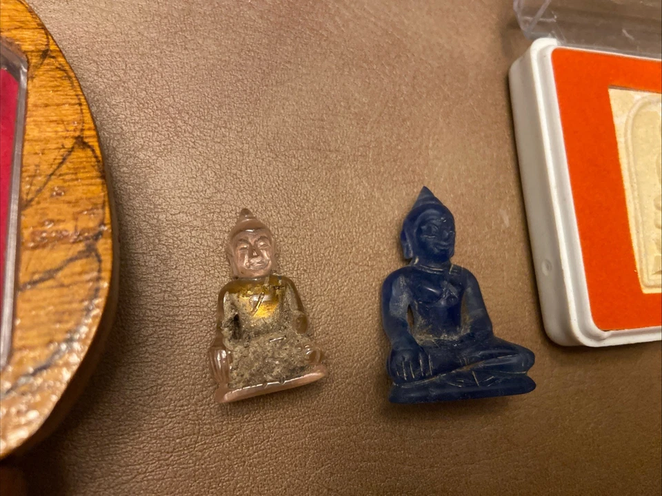 Lote de Buda Tailandés Antiguo Raro Foto 4 de 4