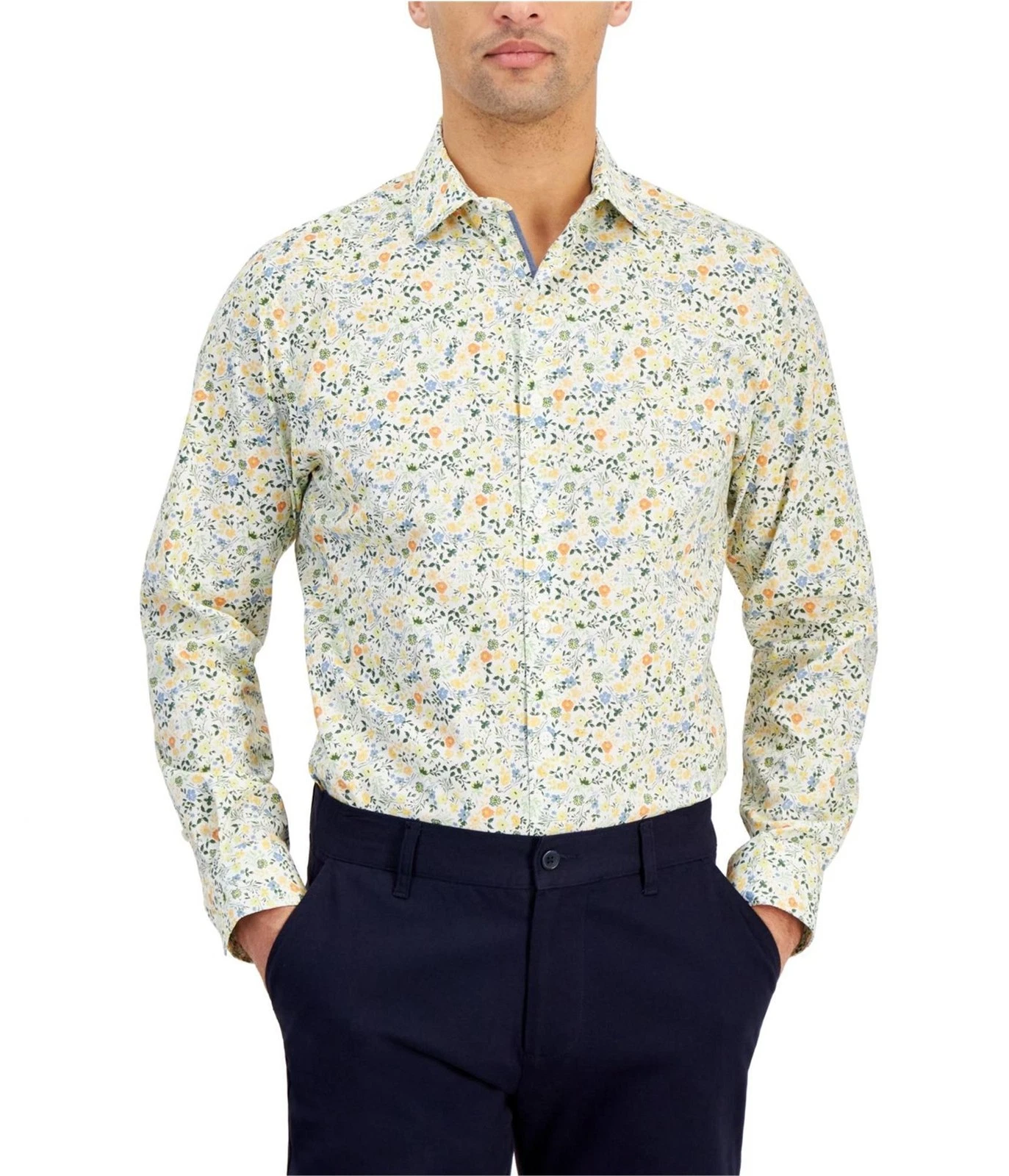 bar III Mens Water Floral Stretch Button Up Shirt
Opens in a new window or tab