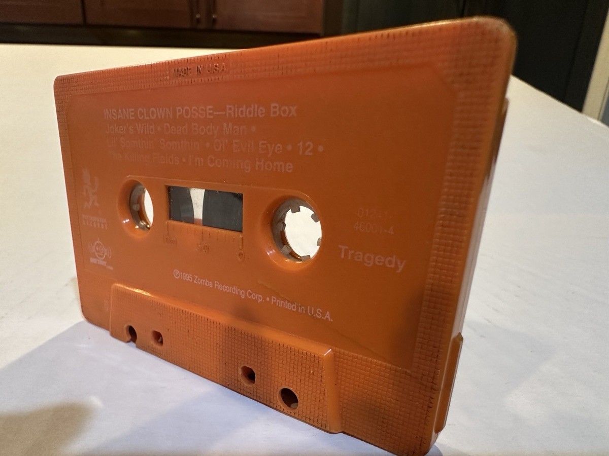 ICP Riddle Box Cassette Tape - Insane Clown Posse - Vintage 1995  display picture 1