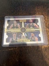 2025-26 Contenders Euroleague Team Quad Muurinen Brown Parker Pokusevski 