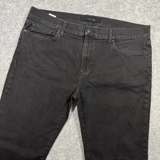 Joe's Jeans Mens 40x32 Brixton Straight Narrow Black Wash Decker Stretch Denim