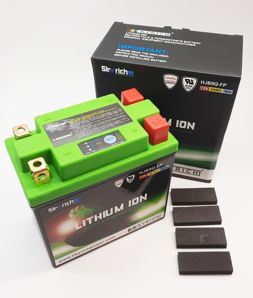 Skyrich Batterie Lithium-Ion Lifepo 12N7-4B/12N9-4B-1/YB7L-B/YB9L-A2 (HJB9Q-FP)-image