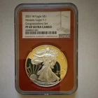 United States Mint American Eagle 2021 Silver Proof NGC PF 69 Ultra Cameo