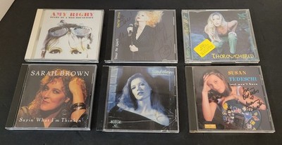 Lot of 6 CDs-Taylor Barton, Amy Rigby, Sarah Brown, Cathy Jean Etc. Signed *Read