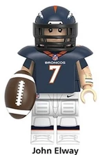 John Elway Denver Broncos Football Building Block Mini Figure