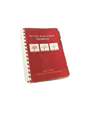 The Little Brown Compact Handbook by Jane E Aaron Paperback Trident Technical