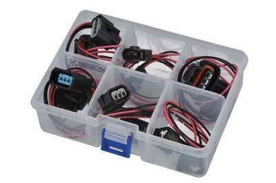 Verschiedene Verkabelung Zündspule Kabelbaum Stecker Kit 12 Stück