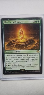 MTG The Earth Crystal NM-Mint Final Fantasy 