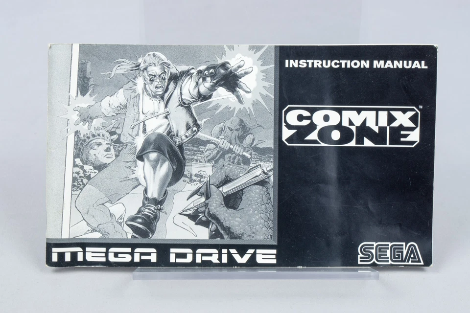 Sega Mega Drive *Comix Zone* OVP Anleitung PAL - Bild 4 von 4