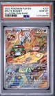 2023 POKEMON PAR EN-PARADOX RIFT ILLUSTRATION RARE #207 BRUTE BONNET PSA 10