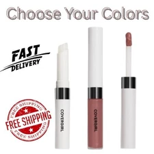 Covergirl Outlast All-Day Lip Color With Topcoat,Longwear, (Choose Your Colors)