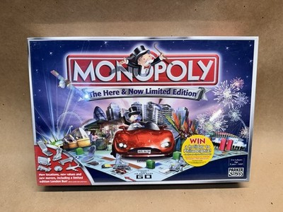 Monopoly Here & Now Board Game 2005 Limited Edition London Bus NEW SEALED in US