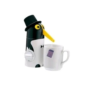 VTG Kuchenprofi Penguin Tea Boy w/ Built-In Timer Automatic Tea Bag Holder WORKS