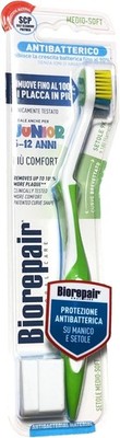 Biorepair : Oral Care Pro Toothbrush Curve- Junior Ramdom Color, Pack of 2