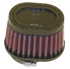 K&N Engineering RU-1820 Universal Oval Tapered Replacement Part Air Filter - Rub