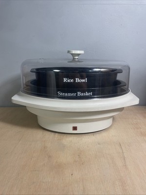 Vintage Rival Automatic Vegetable Steamer and Rice Cooker Model 4450