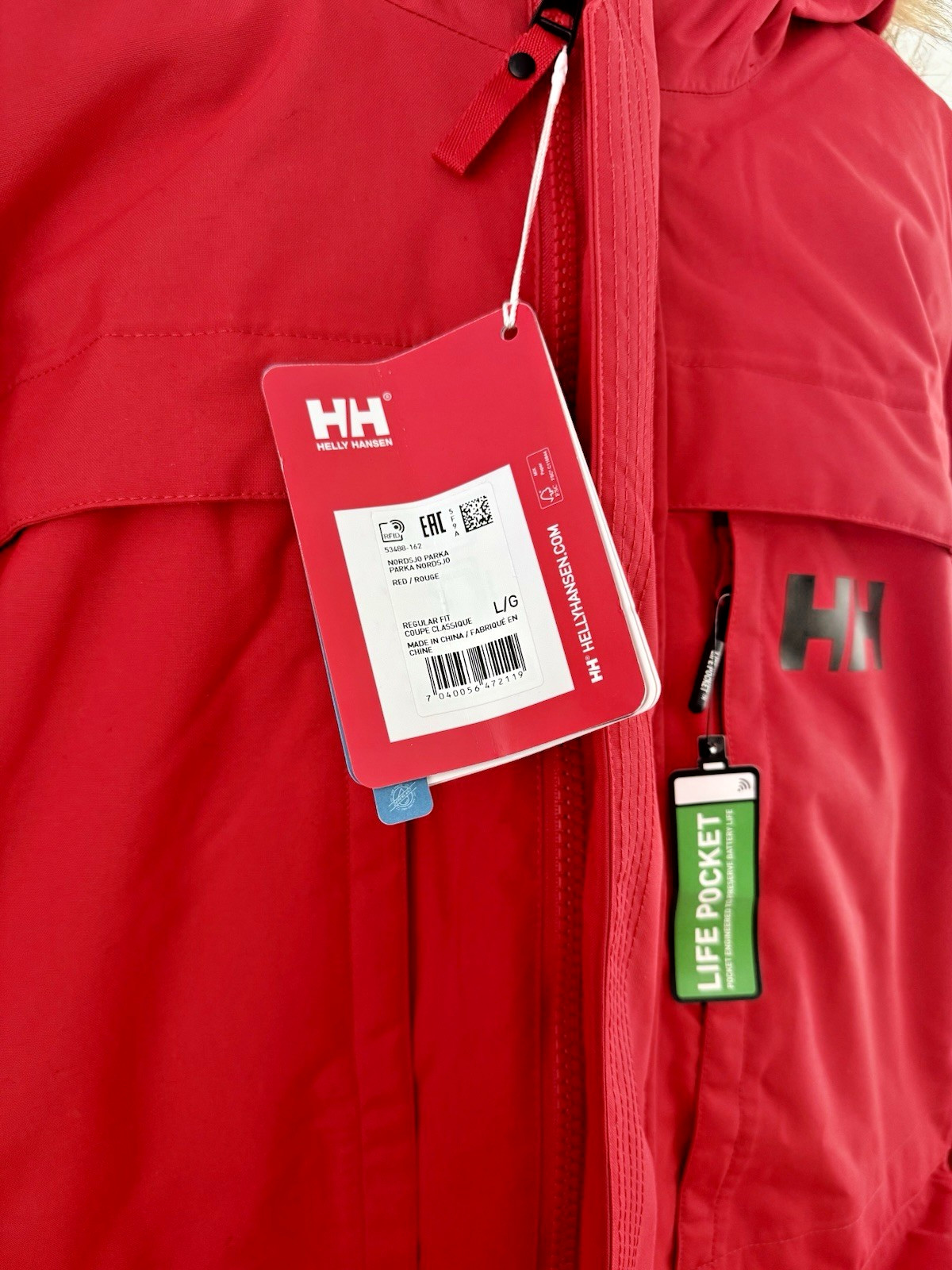 Helly-Hansen Men's Nordsjo Waterproof Windproof Breathable Parka Jacket Size L image 9