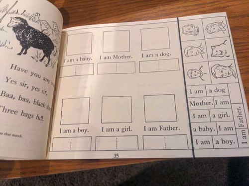 Pre Primer Seatwork by Althea Beery PB Paperback Workbook - First grade Level - Picture 10 of 13