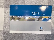 Piaggio MP3 250 2007 Manual Italian, French, German, Spanish, Dutch, Portuguese