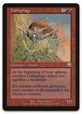 Lithophage #202 (NM) Mercadian Masques MMQ Magic MTG
