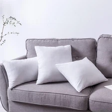 White Bounce Back Pillow Cushion Insert for Sofa, Car, or Home Décor – Plush