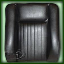 Deluxe Vinyl Black Outer Seat Backrest - Land Rover Series 3 (MRC6982)