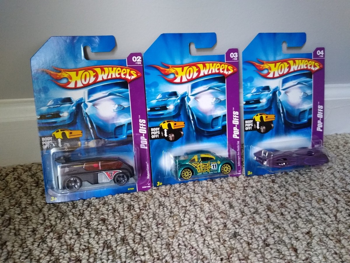 3) Hot Wheels Pop-Offs