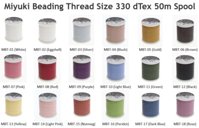 Beading Thread 330dTex Miyuki 50 m Spool