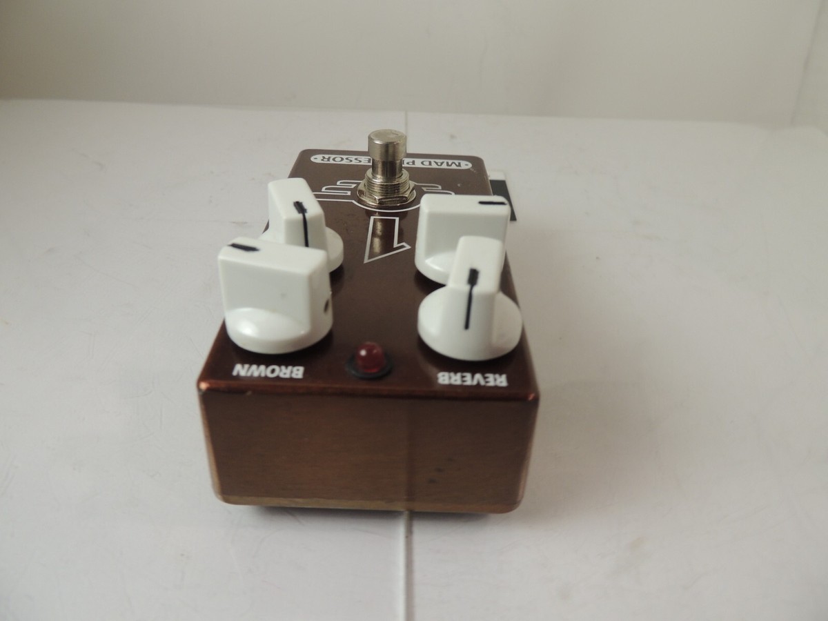 Mad Professor #1 Reverb Overdrive Effects Pedal Free USA Mad Professor #1 Reverb Overdrive Effects Pedal Free USA