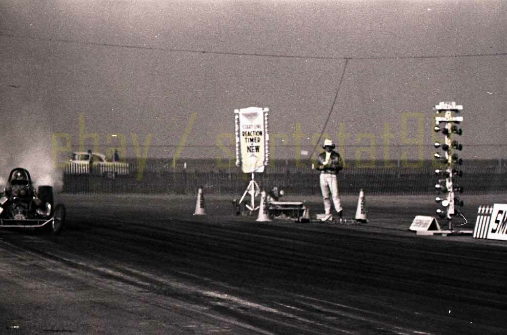 1967 Smokers Meet Bakersfield Dragster Start Line Vintage Race