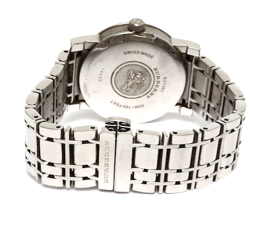 Burberry BU1351 Heritage Stainless Steel Silver Ladies Watch Burberry BU1351 Heritage Stainless Steel Silver Ladies Watch