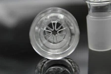18mm SHOT Glass Slide Bowl SNOWFLAKE SCREEN Tobacco glass slide bowl 18 mm