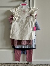 6 Pc Set Girls Size 4, Mix  Match, Comfy Outfits, Isaac Mizrahi, NWT