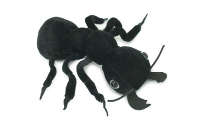 Toy Plushy Black Ant, Stuffed Animal Bug, Insect, Plush, Gift, 7'' F1799 B102